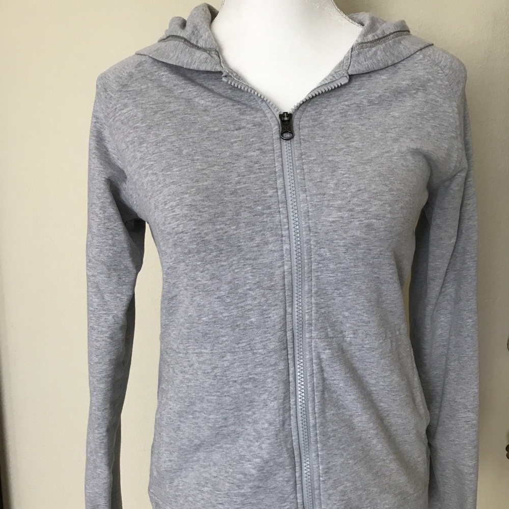 Lululemon Light Grey Athletic Hoodie SZ 6